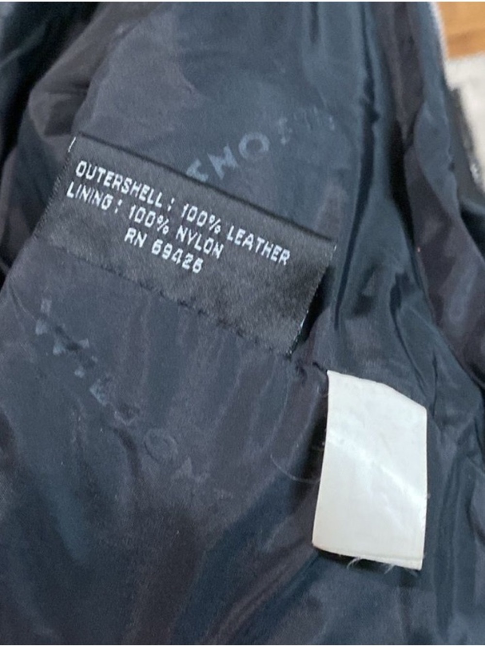 Wilson’s Black Leather Cropped Moto Jacket - Picture 6 of 10